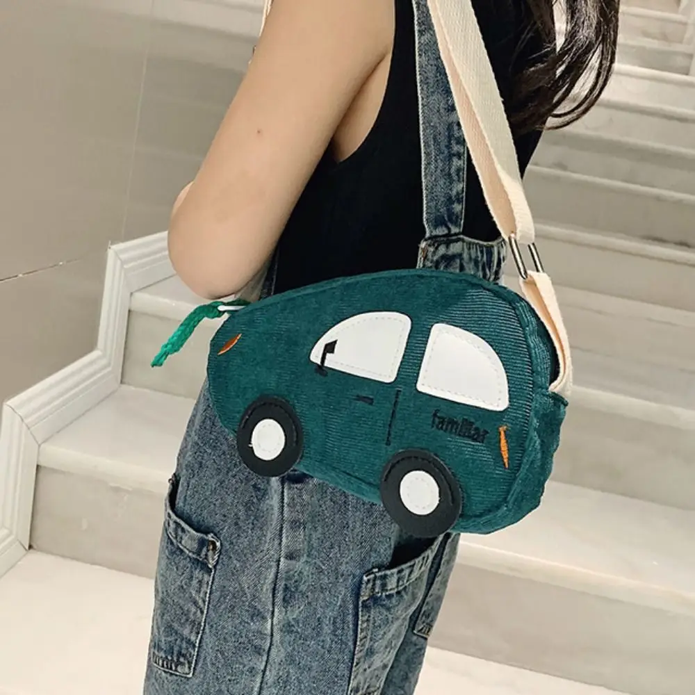 Bolso de hombro de coche de dibujos animados a la moda, bolsos transpirables de poliéster para niños, bolso escolar ajustable para guardería para bebé, niña y niño