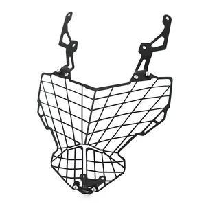 Para honda nc750x acessórios da motocicleta frente farol grade guarda capa protetor decorativo nc 750x nc750 x 2021 2022 2023 6 principais vendas protetor farol honda nc750x - №6