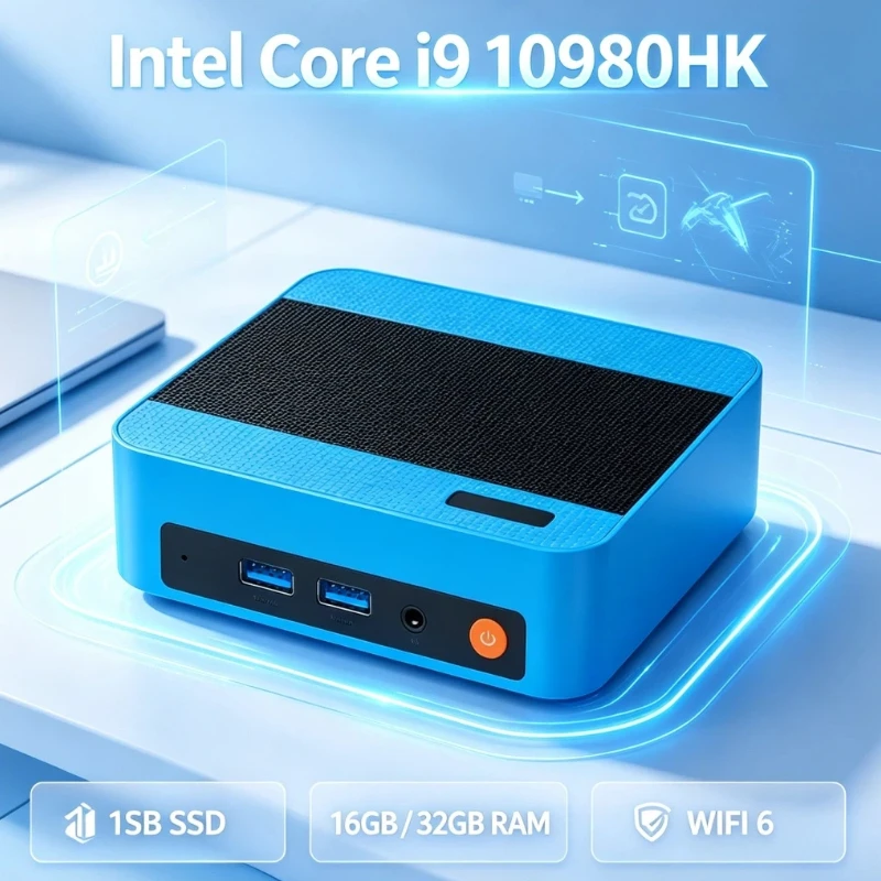 Mini PC Intel Core I9-10980HK  - Pc Gaming All In One recension och pris