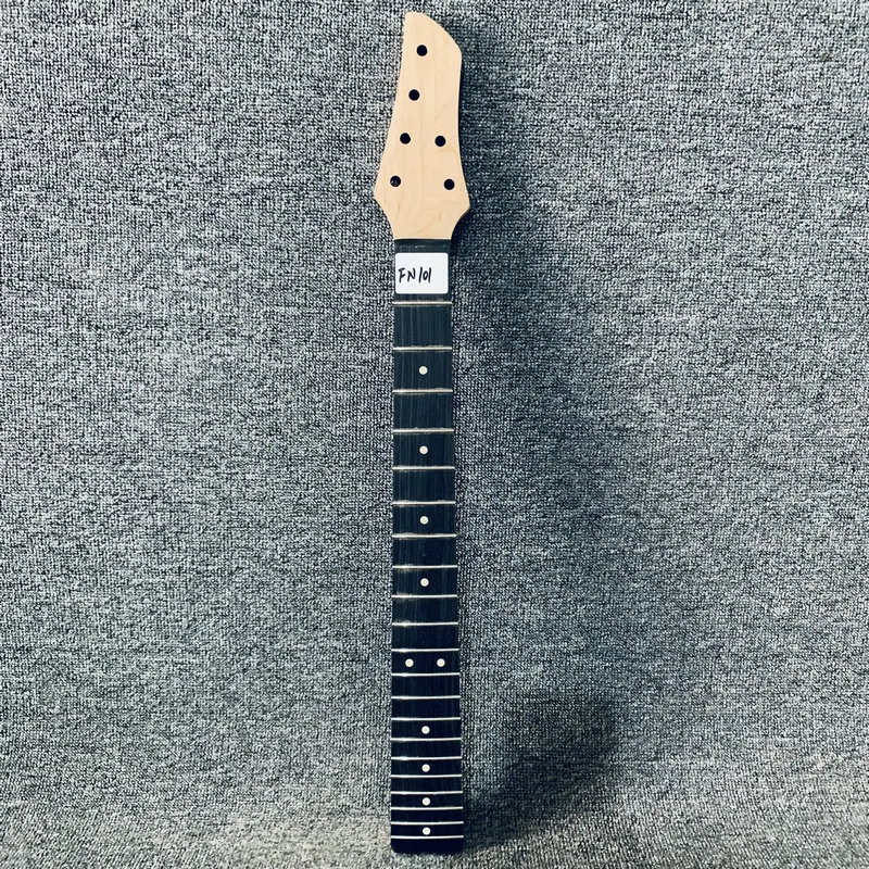 

FN101 Italy EKO Guitar Semi Finishing Tremolo Model 6 String Electric Guitar Neck Maple+Rosewood No Logo On for Replace DIY
