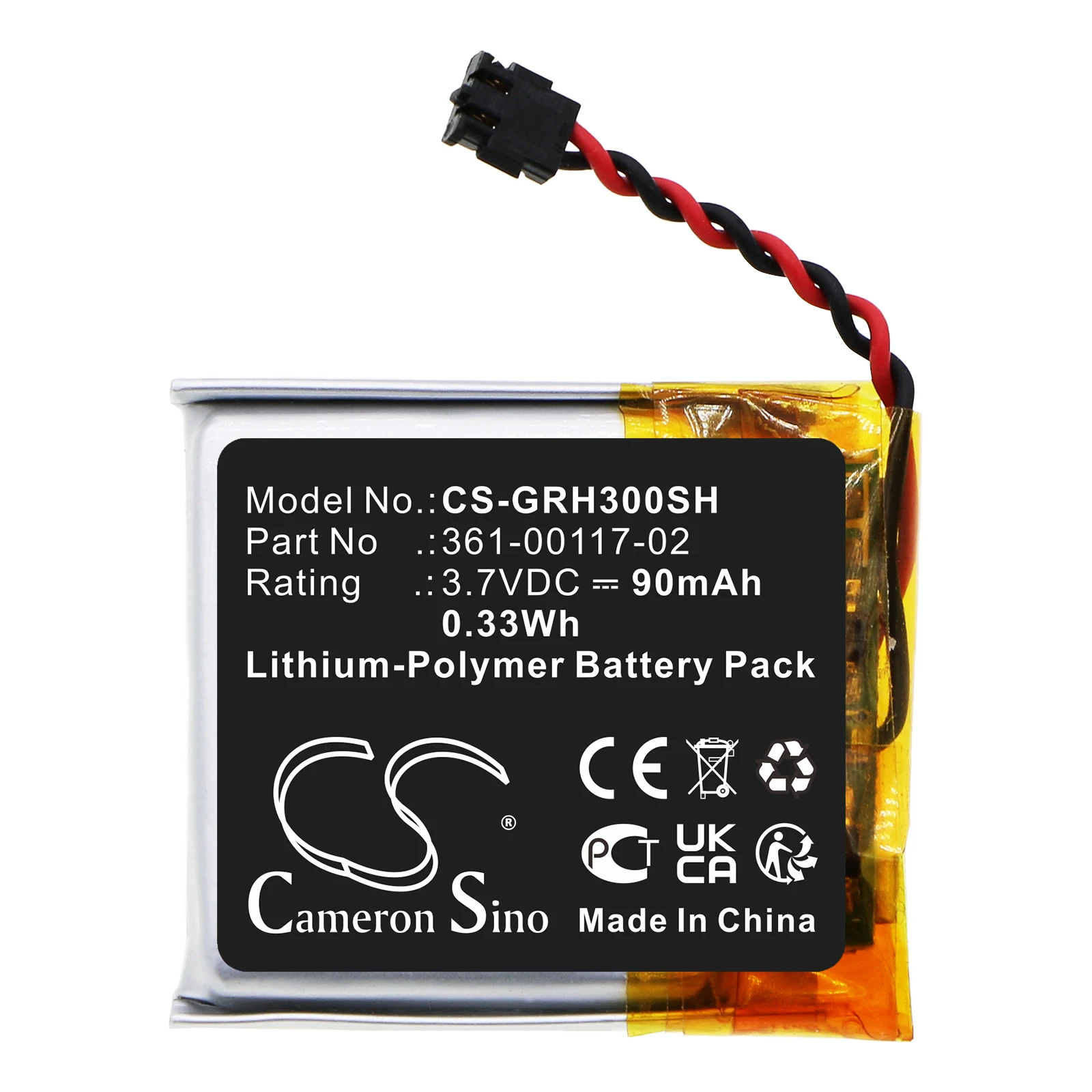 Cameron Sino Smartwatch CS-GRH300SH Battery 361-00117-02 for Garmin Forerunner 30,  361-00139-10 for Garmin Venu 2 +TOOLS KIT