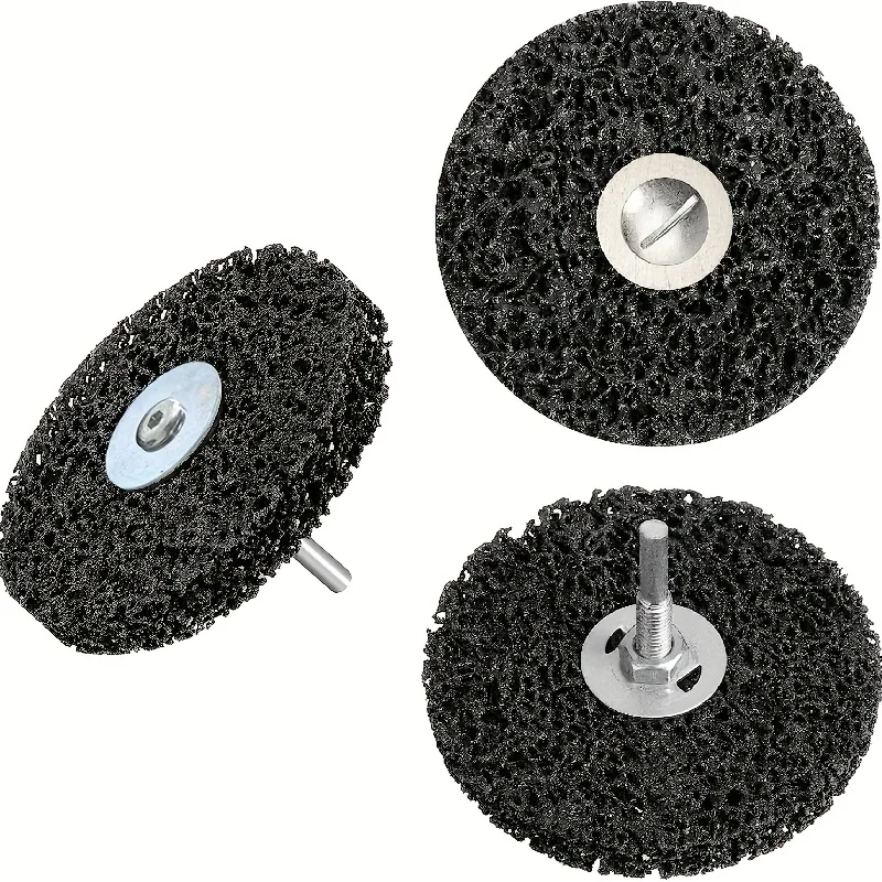 أقراص تنظيف مزيل الصدأ لعجلة الطلاء، عجلة تجريد سهلة التنظيف لإزالة اللحامات الصدأ وتنظيف الطلاء