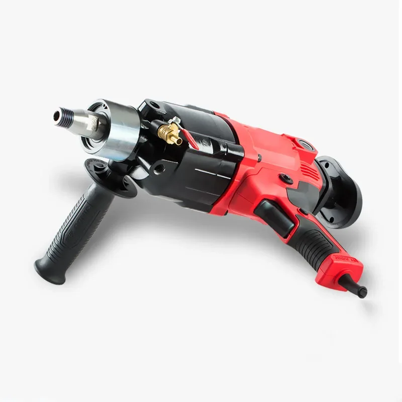 Perforadora de agua de 220V, taladro hidráulico de hormigón, aire acondicionado, punzonadora manual de alta potencia, fontanería de hormigón