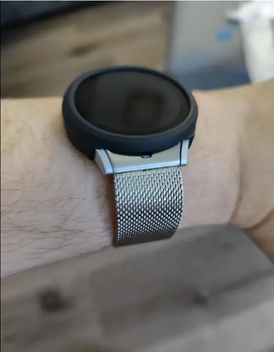 ไม่มีช่องว่าง Milanese สําหรับ Samsung Galaxy Watch 5 Pro 45 มม./4 คลาสสิก 42 มม.46 มม.ตาข่ายโลหะสําหรับ Galaxy Watch 5/4 40 มม./44 มม.