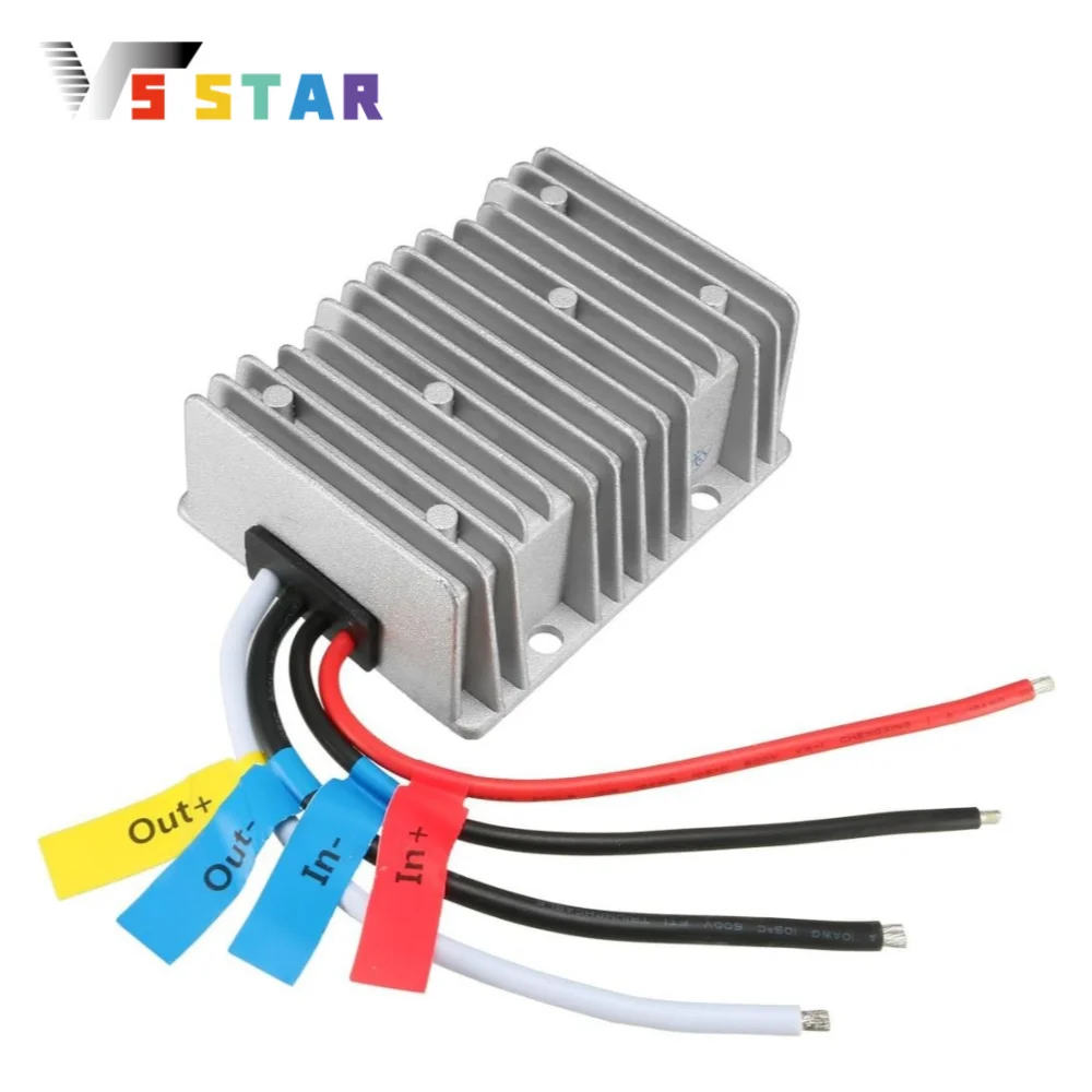 

Durable Power Converter Regulator DC 24V Step Down to DC 12V 40A 480W Waterproof Sliver