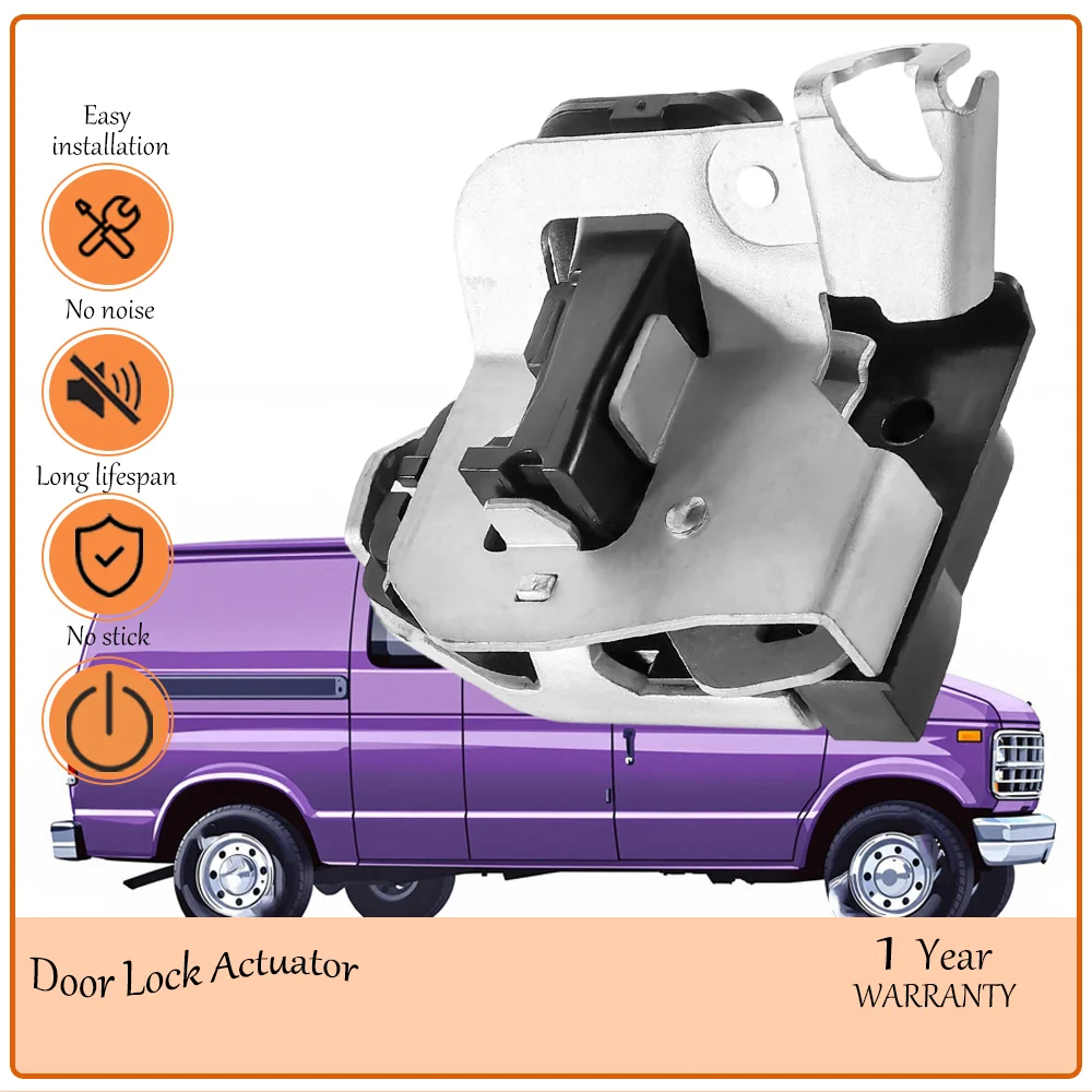 Passenger Side Sliding Door Upper Lock Latch,Fit 1992-2014 Econoline E150 E250 E350 Club Wagon Super Duty oem 4C2Z-1626412-A