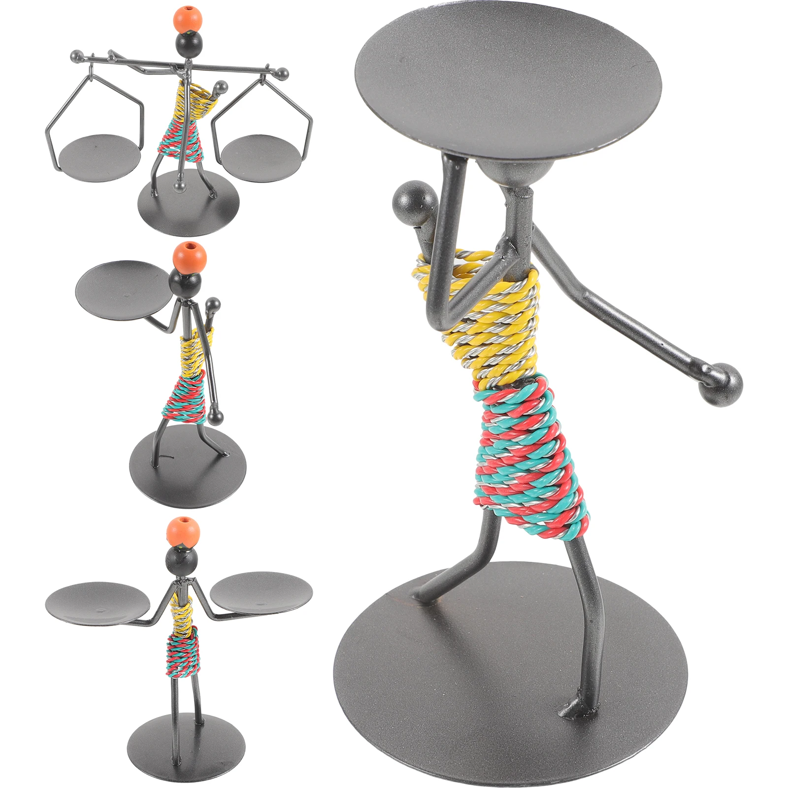 

C Holders Nordic Table Decorations Tealight Metal C lesticks for Party Wedding Xmas Home Decor c holders