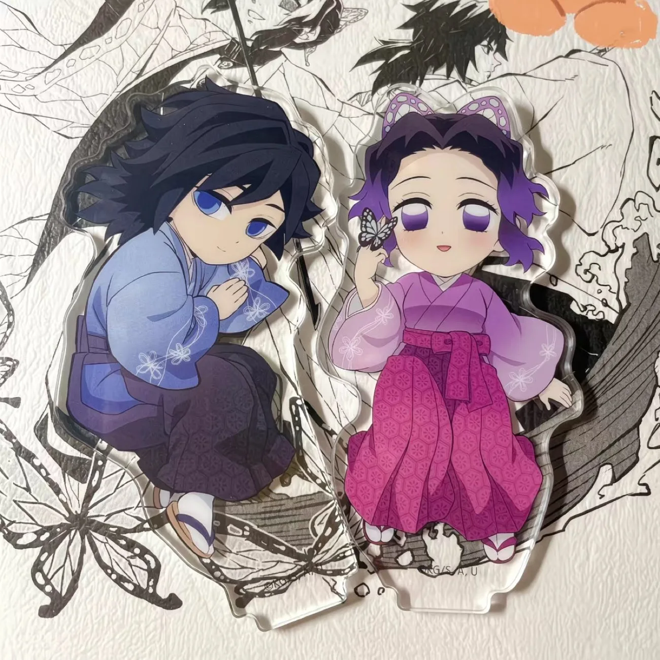 

Японское и корейское аниме, периферийная бабочка ниндзя Томиока Йосияуки, самодельная акриловая табличка для косплея