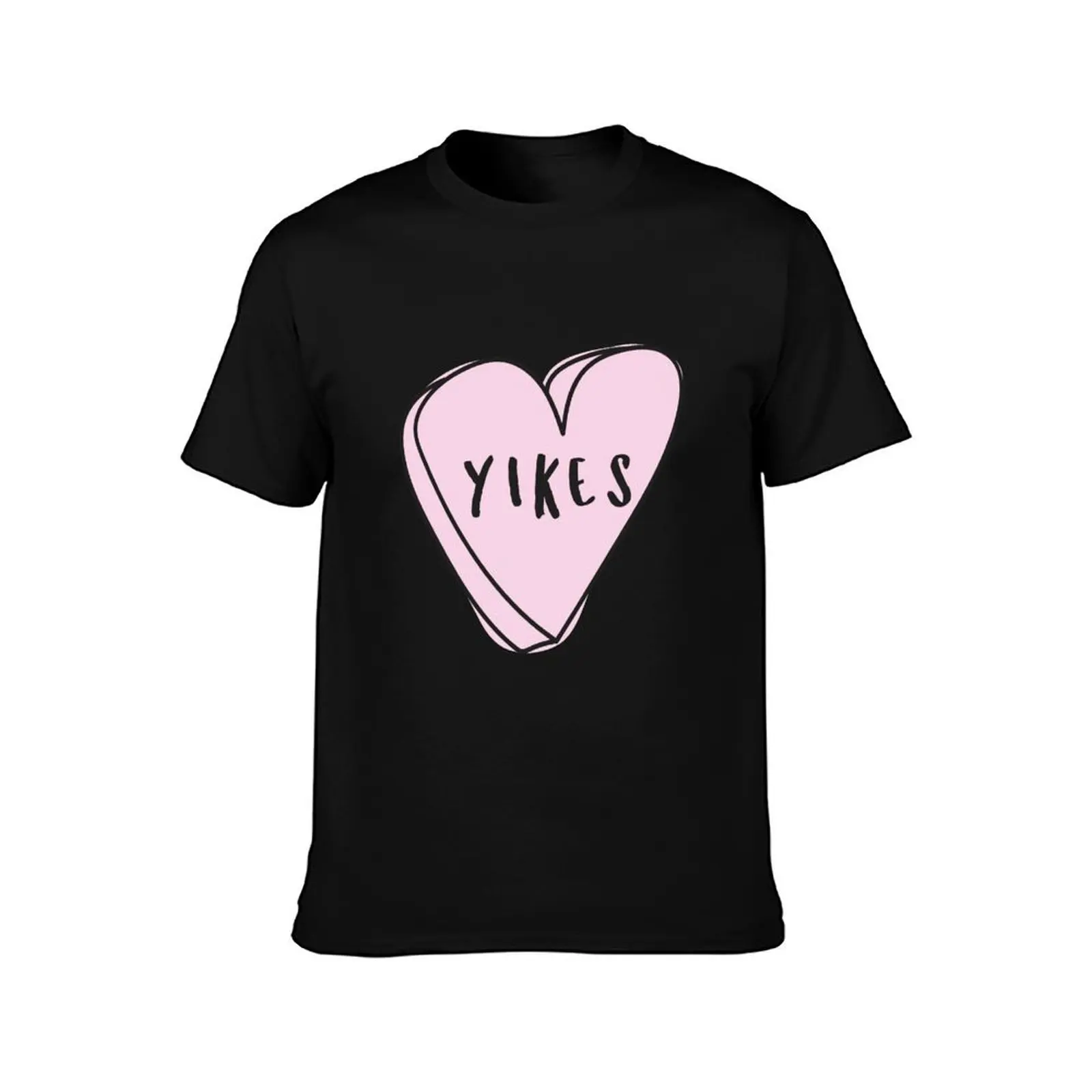 YIKES ? Sassy Conversation Heart T-Shirt man graphic t shirt T-Shirt
