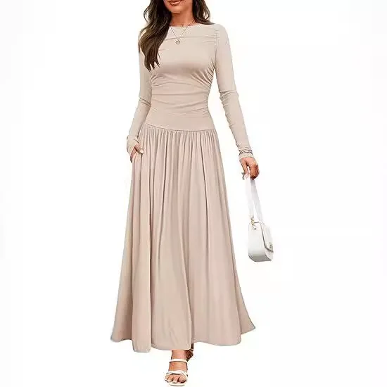 2022 Sommer-Damen im neuen Stil, elegante Damen-Langarm-Damenbekleidung, modische Ausgehen, Party, vielseitiger Stil, Freizeitkleid