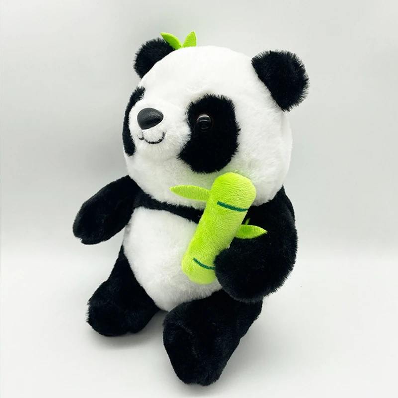 2 in 1 niedlichen Bambus rohr Panda Plüsch Kawaii tränen reichen Panda Stofftier Plüsch super weiches Umarmung kissen