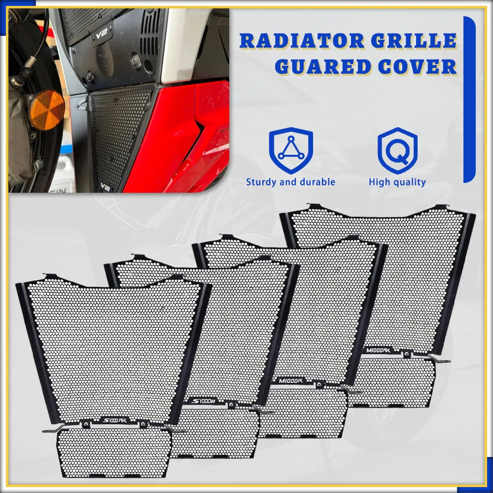 

For BMW S1000RR S1000R M1000RR M1000R 2019 2021 2022 2023 2024 Motorcycle Radiator Guard Protection Cooler Grill Cover Protector