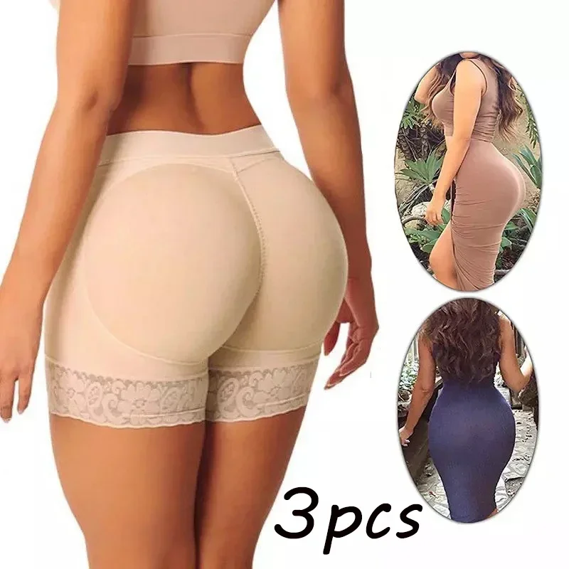 

3PCS High Waisted Shaper Waist Trainer Butt Lifter with Padded Control Panties Slimming Underwear Tummy Shapers Corset Shapewear