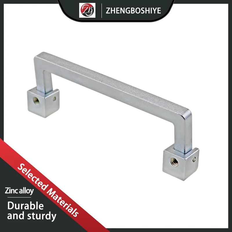 

Zinc Alloy Commercial 90-degree Folding Interior Square Industrial Machinery Equipment Cabinet Door Handle