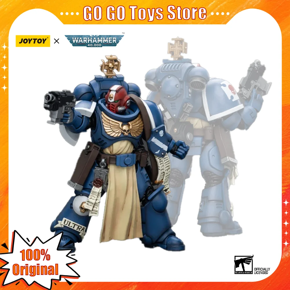 

[Pre-sale]JOYTOY Warhammer 40k Action Ultramarines Sternguard Veteran Sergeant Toy Anime Figurine Joint Movable Model Collection