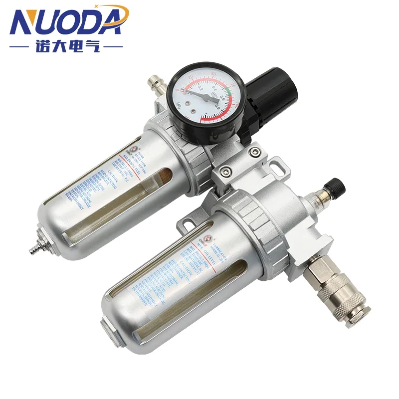 SFC200 1/4 SFC300 SFC400 1/2 Air Compressor Filter Regulator Oil Water Separator Trap Regulator Valve Pneumatic Parts