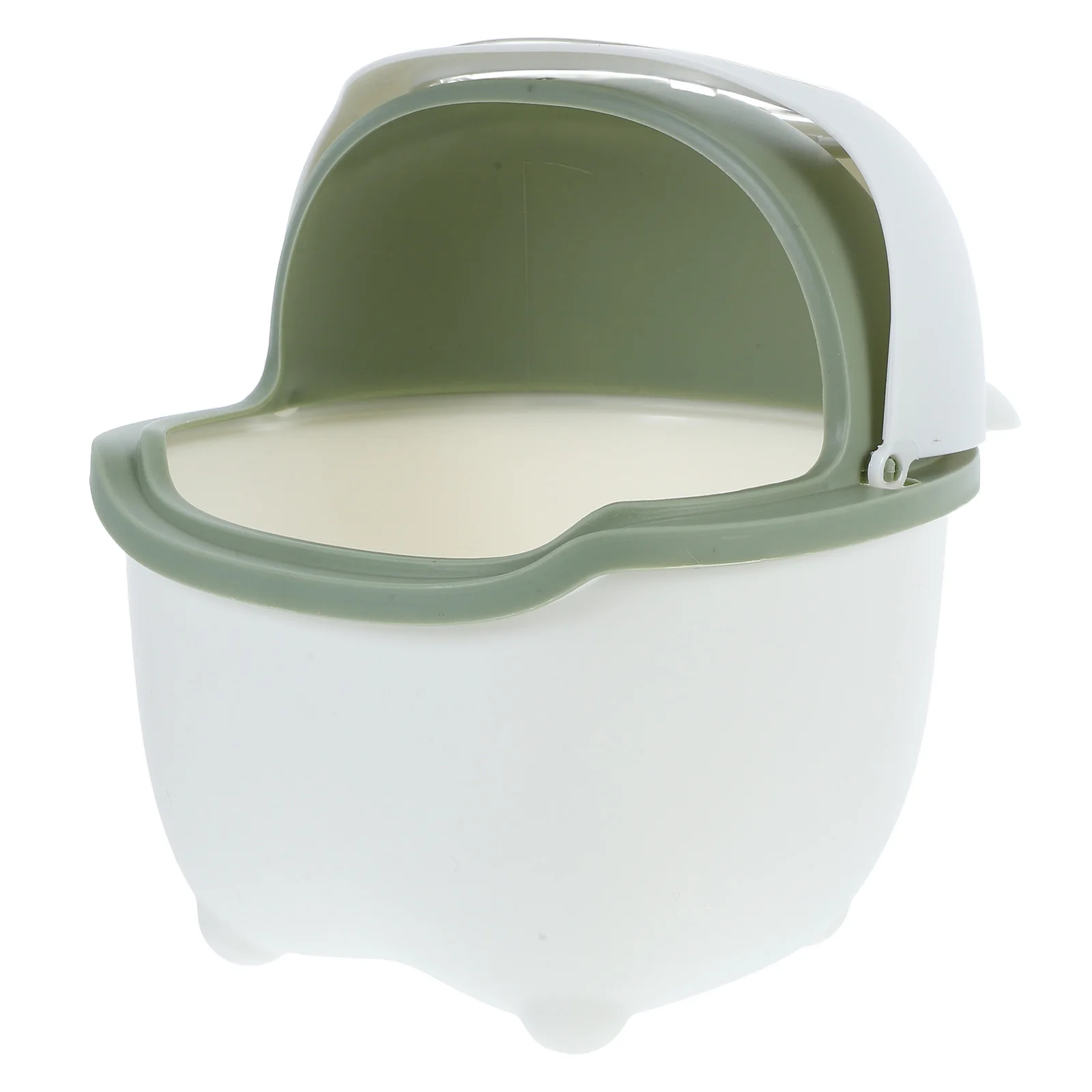 

Cartoon Bear Desktop Trash Can with Lid Creative Mini Garbage Bin for Table No Odor Safe for Kids Bedroom Bear Trash Can