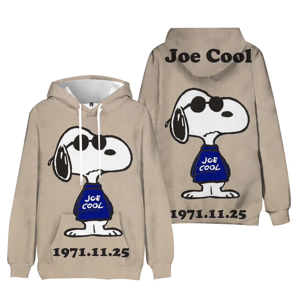 Heartstopper Hoodies Spring/Autumn 2024 Women Aesthetic Clothes Snoopy Cartoon Women Sweatshirt Graphic Hoodie Harajuku Sudadera