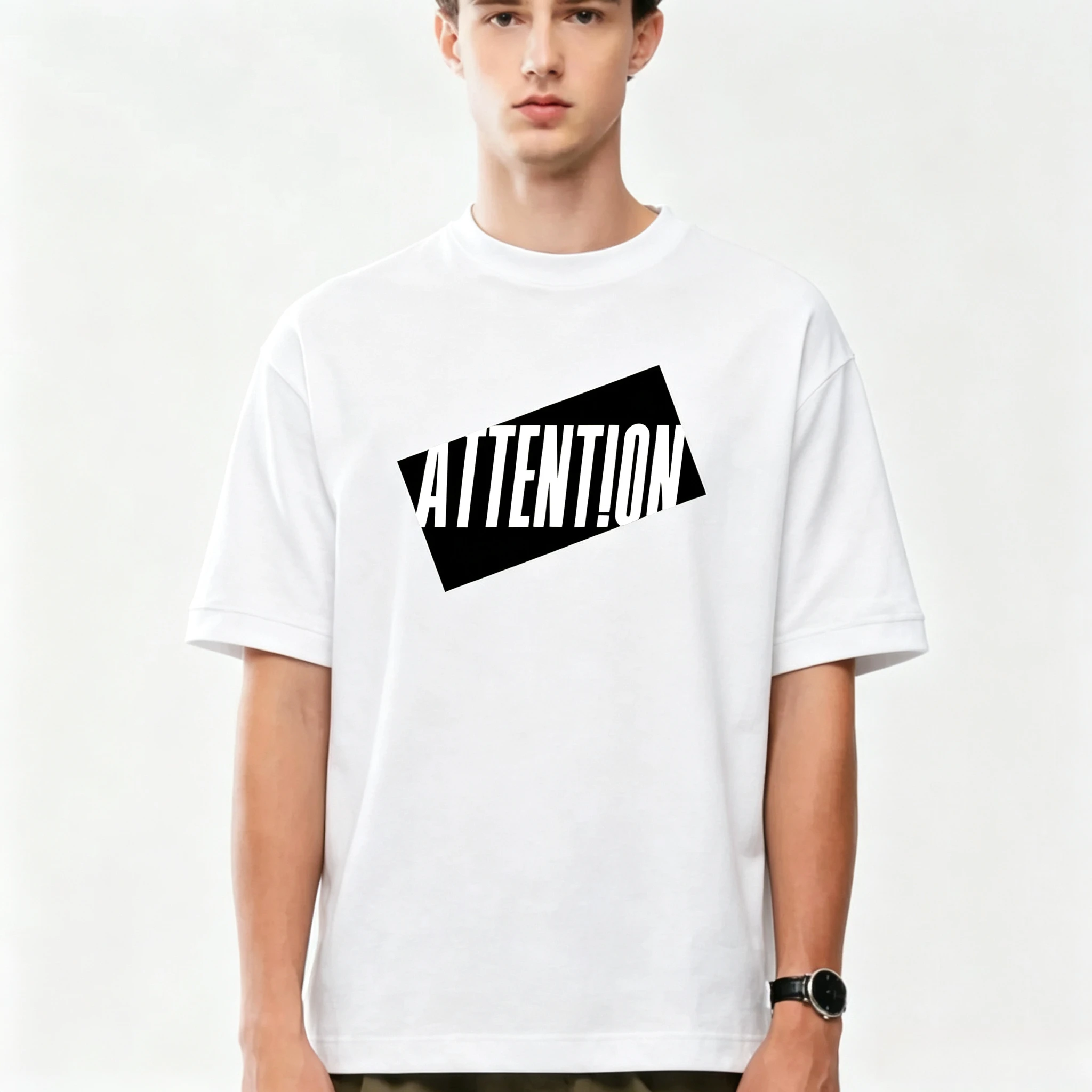 Summer Casual Fashion, Loose and Comfortable T-shirts, Attention-grabbing Patterned T-shirts, Suitable for Both Men and Women