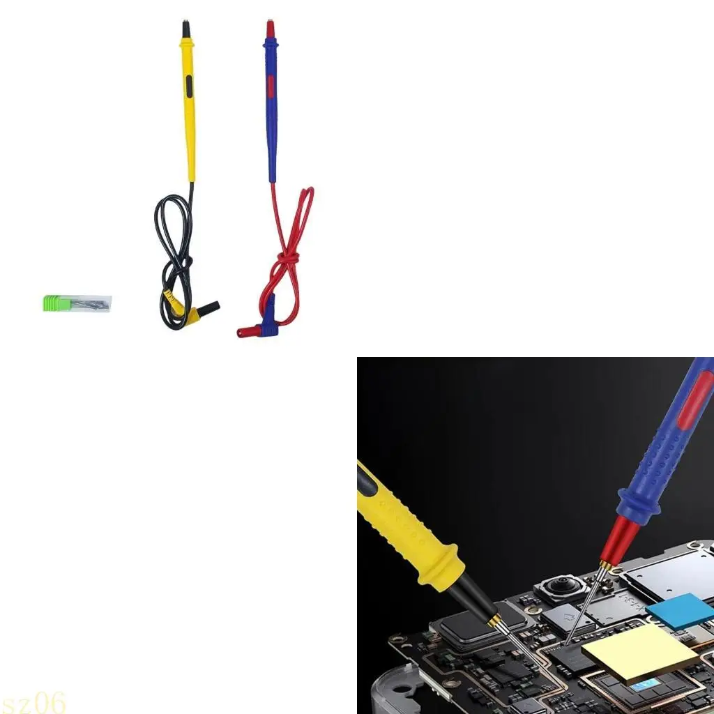 

Q2Q4 Сменные аксессуары Тестовая ручка для мультиметра/Тестовый штифт для тестовых проводов цифрового мультиметра Сменный ручки