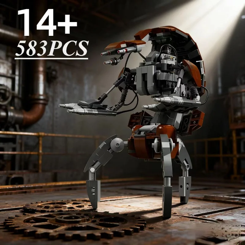 MOC 75381 Destroyer Robot Droidekai Model Building Blocks Bricks Star Battle Movie 583PCS Toy Kids Christmas Birthday Gifts