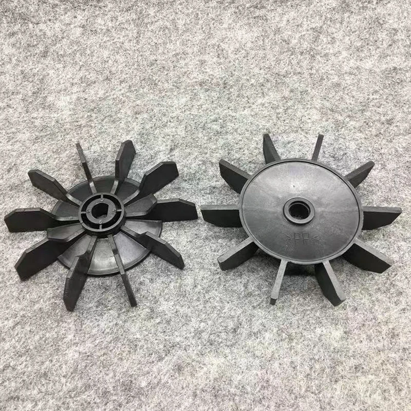 Air Pump Blade Accessories Motor Cooling Fan Air Compressor Machine Impeller Plastic Direct Blade D-Hole Blade