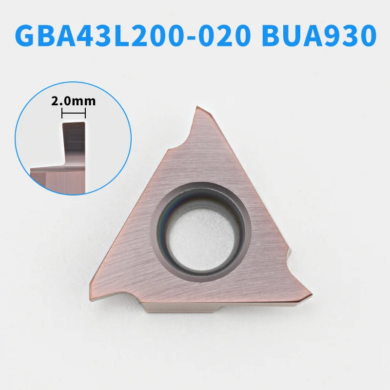 J  Bahrami Turning tool lathe tool carbide shallow groove Inserts Circlip groove GBA43R GBA43L  GBA43R200 GBA43R250 GBA43R300