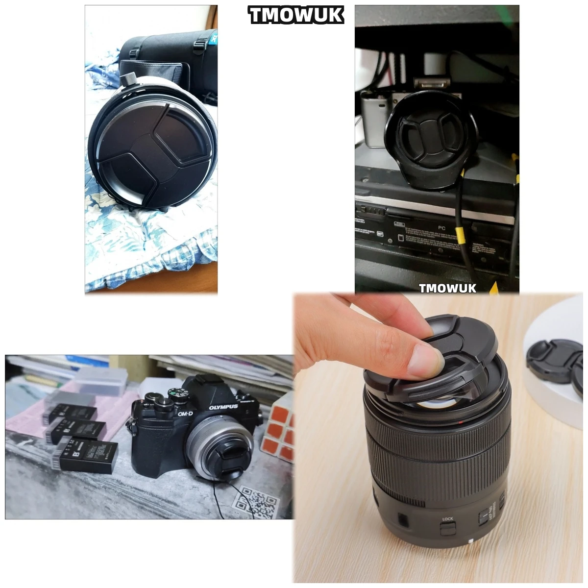 

For SONY A6600 A7IV A7R4A A7S4 ZV-E13 A9 A560 SLT-A77 Camera Lens Cap Protective Cover Center Pinch Snap-on 49mm 52 55 58 62 67