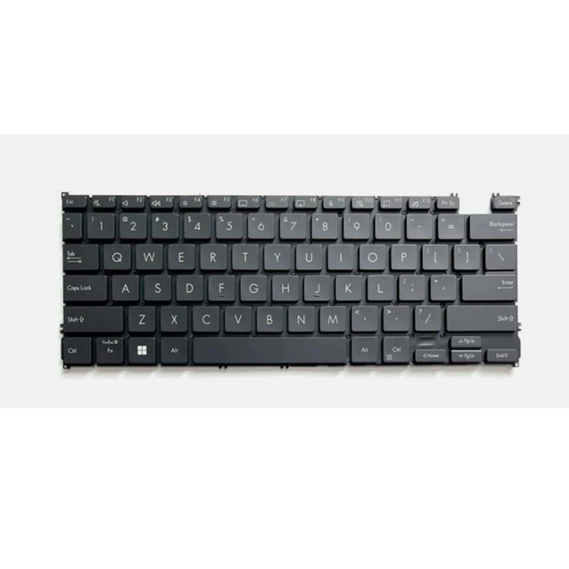 Imagem -03 - Xin-teclado para Notebook Retroiluminado Russo-eua para Asus Zenbook 14 Ux3402 Ux3402z Ux3402va X13 Um5302t