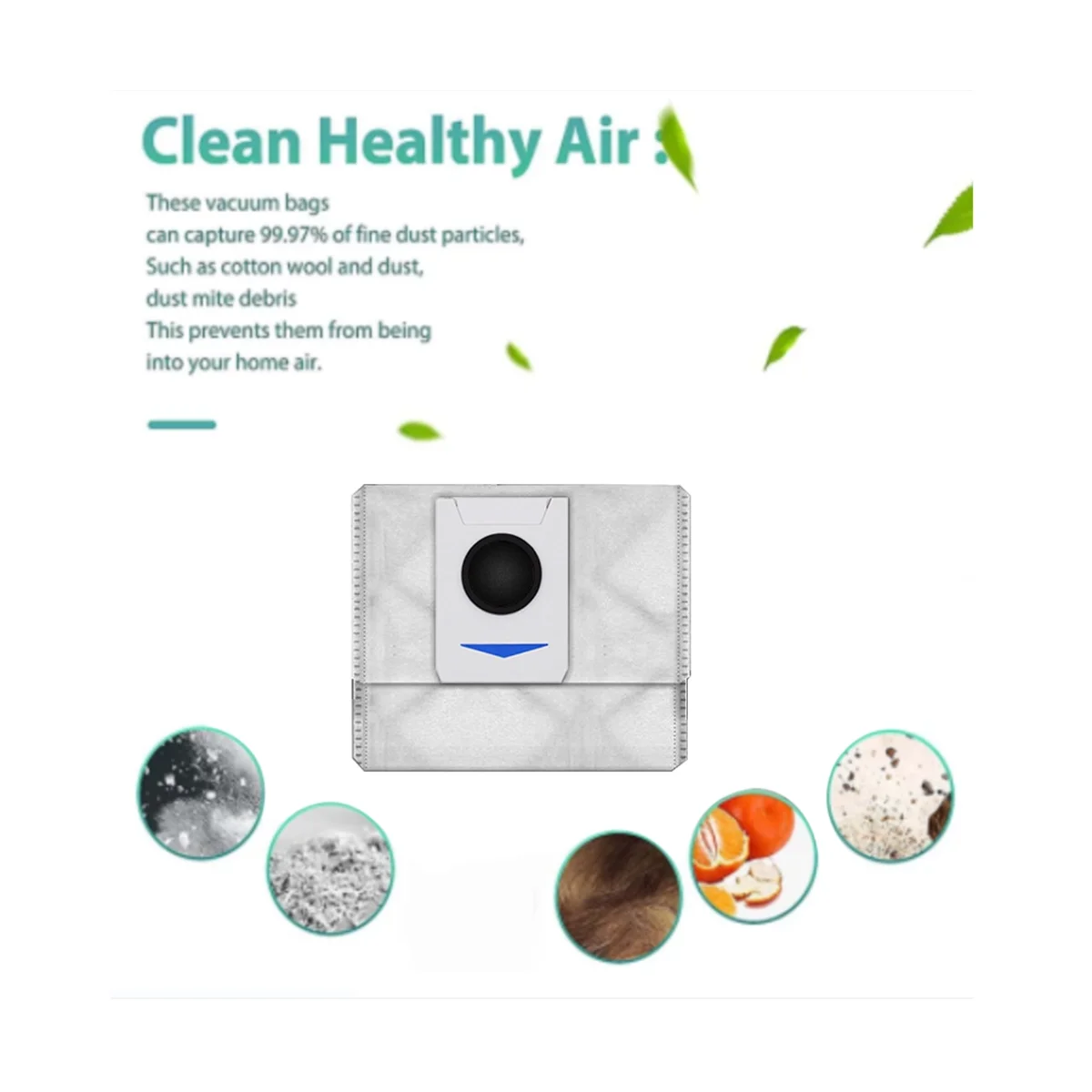 Основная боковая щетка, мешок для пыли, тканевый фильтр для швабры для Deebot T20/T20MAX/T20PRO/X1 OMNI/T10 Omni/Turbo пылесос