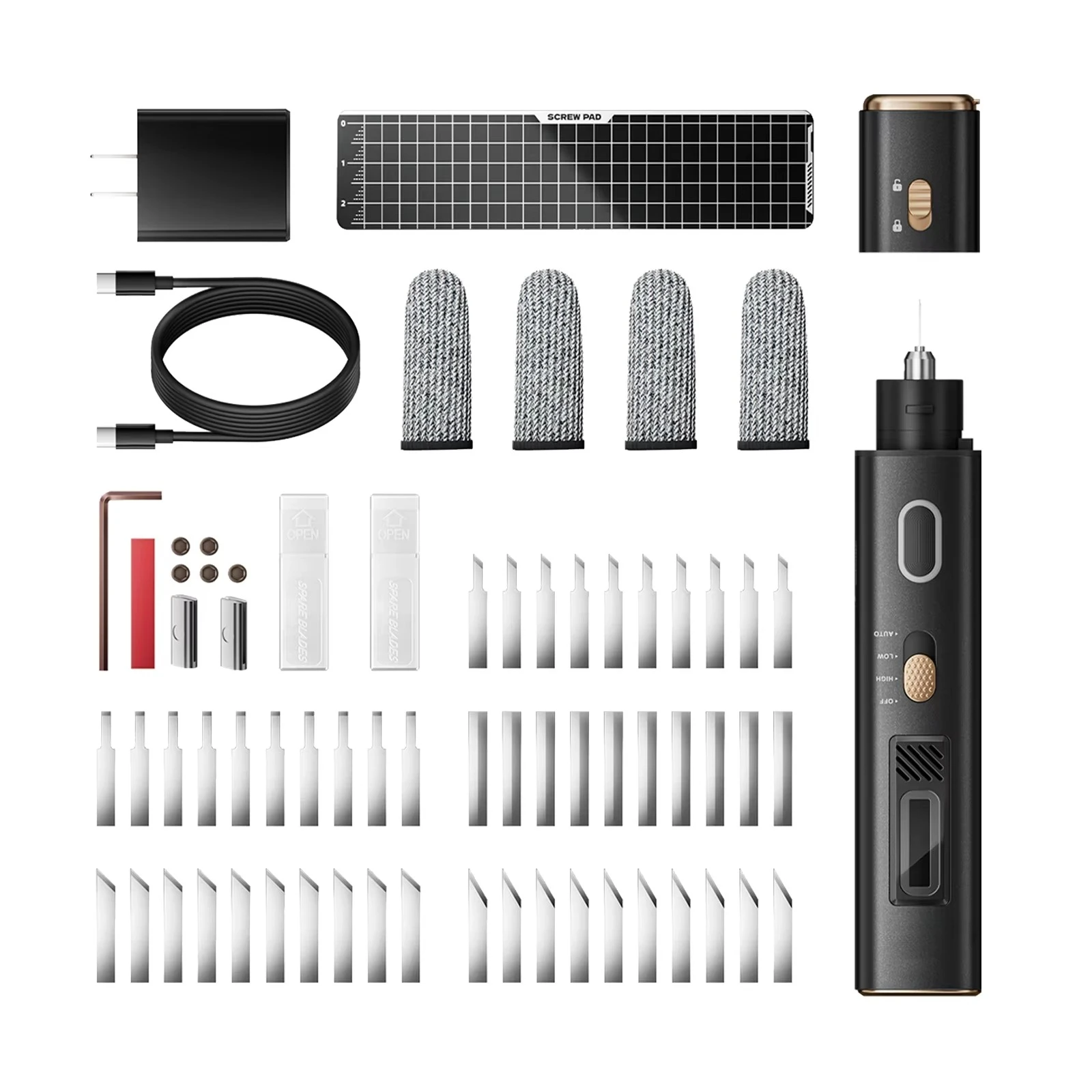 Ultrasonic Cutter with Storage Bag for Hobby