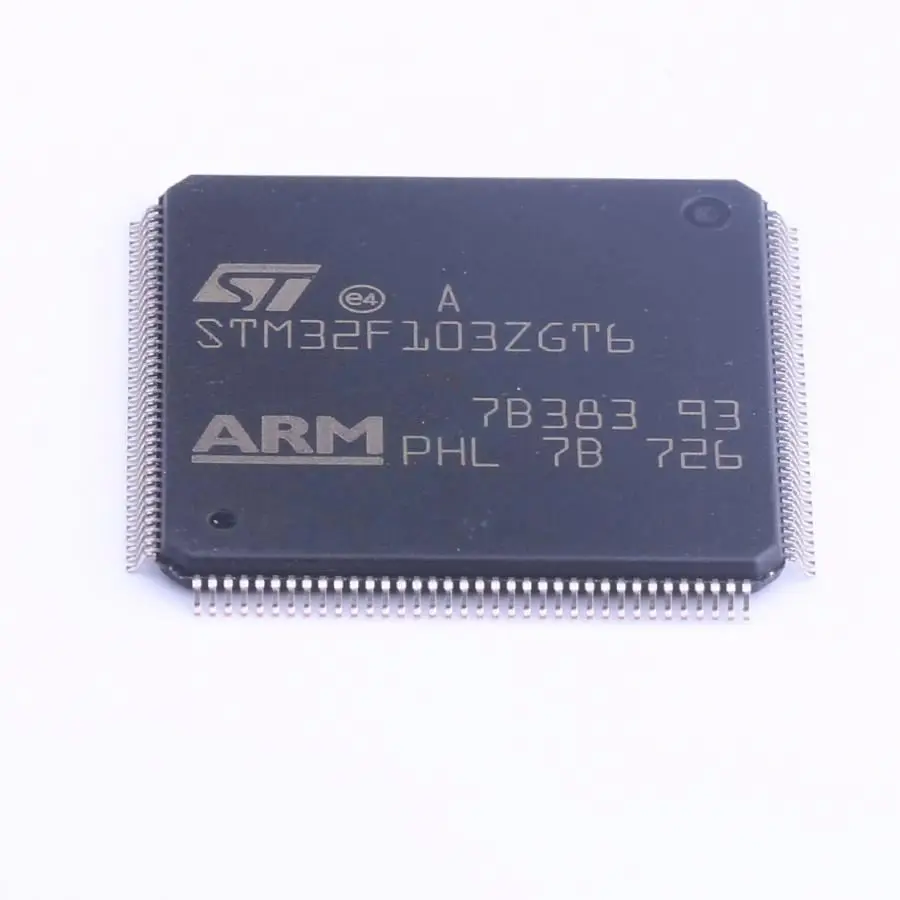 MCU 32-bit STM32F ARM Cortex M3 RISC 1024KB Flash 2.5V/3.3V 144-Pin LQFP Tray - Trays STM32F103ZGT6