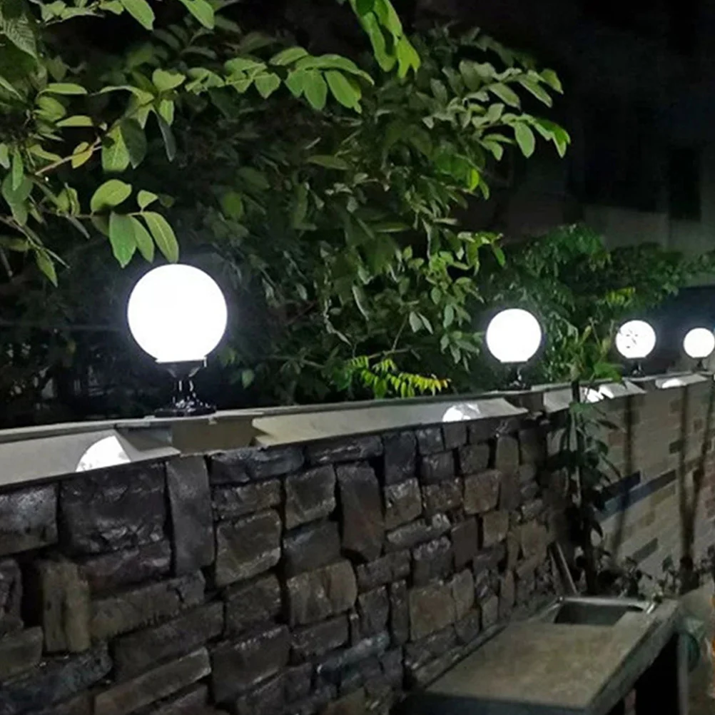 Lámpara de globo, poste de luz, luces de poste para exteriores, accesorio de iluminación resistente a la intemperie para decoración de Patio, porche, patio y jardín