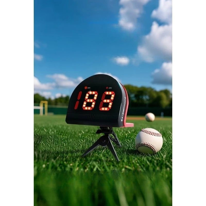 Baseball tachometer, pitching speed, hitting the bases