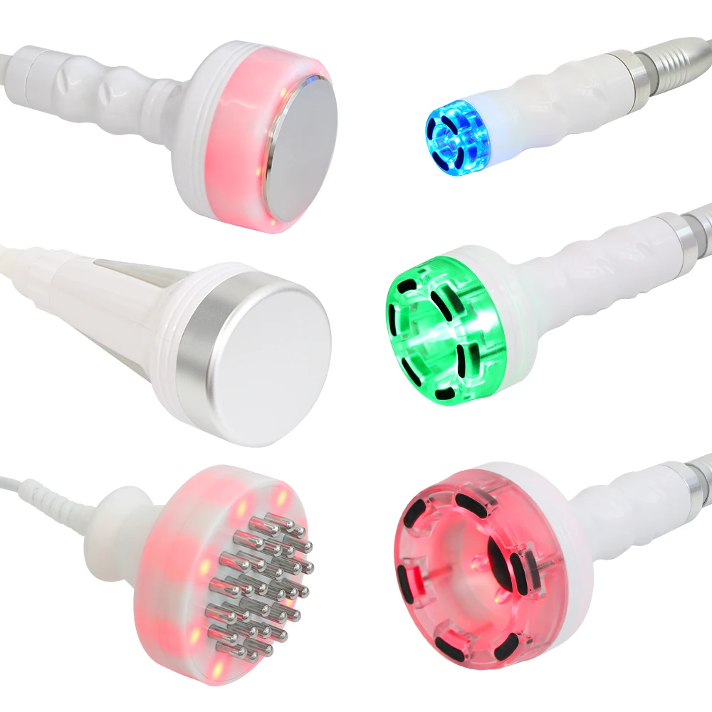 6 in 1 80K Cavitation Radio Frequency Device Face Body Tighten Slimming Weight Loss Anti-wrinkle Anti-cellulite Beauty Machine