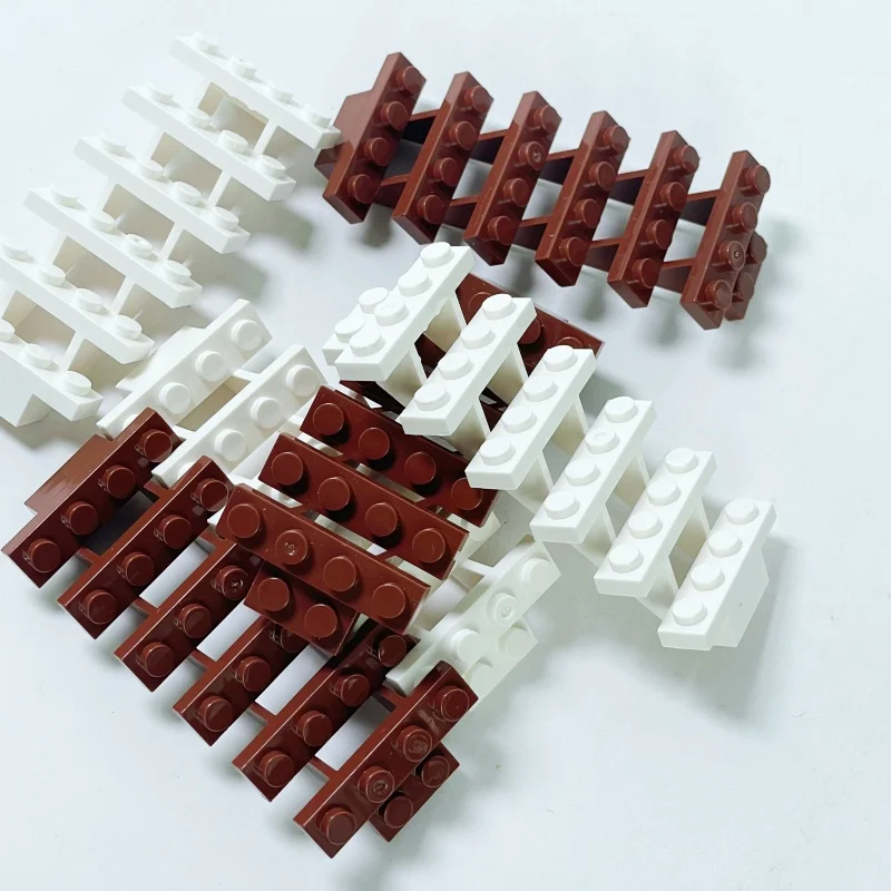 4 個の階段ビルディングブロック DIY レンガクリエイティブアクセサリーセットハウスパークシーン建設モデルおもちゃ