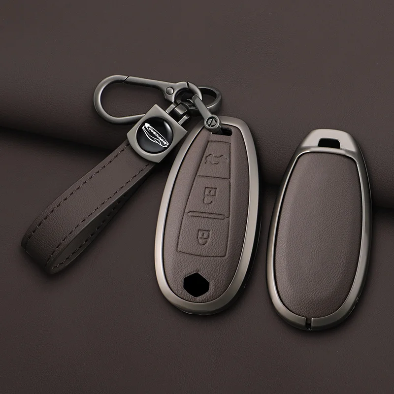 Zink-legierung Auto Fernbedienung Schlüssel Fall Shell Cover Fob Für Suzuki Vitara Swift Ignis Kizashi SX4 Baleno Ertiga Samurai S-kreuz Accessori – Detail 15
