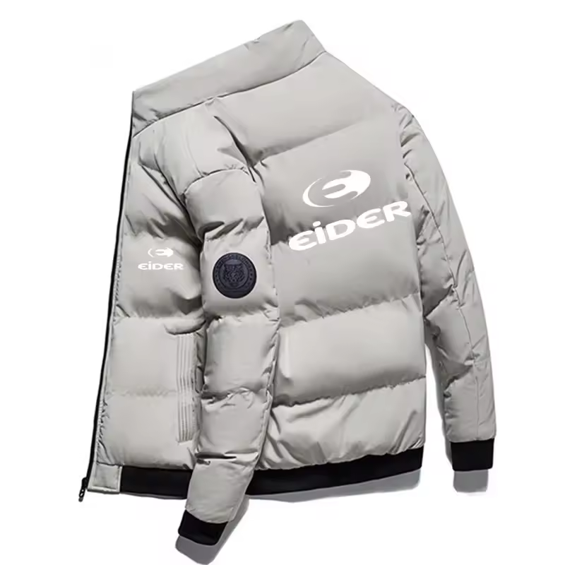 New Men's Casual Windproof, Waterproof Thick Warm Down Jacket, Men's Fashionable Autumn and Winter Coat Jacket 2025 - Image 16