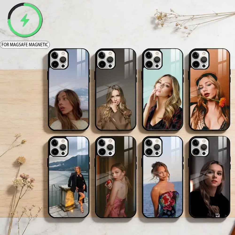 

E-Ester Actress Exposito Phone Case For iPhone17,16,15,14,13,12,11 Plus,Pro Max Magnetic For Magsafe Wireless Charging