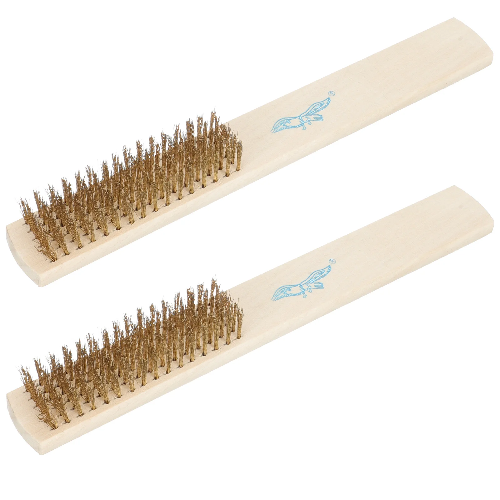 

2Pcs Wire Brush Set Stainless Steel Bristle for Cleaning Weld Slag Rust Burrs Heavy Duty Portable Scrub Tool Wire for Cleaning