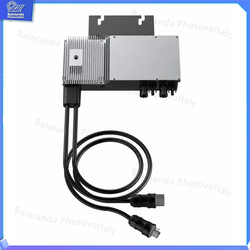 600W Solar Micro Inverter Grid Tied IP67 Waterproof High Efficiency PV Power Converter Single Dual Output On Grid Inverter