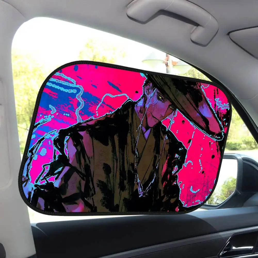 KPop شيطان الصيادين شخصية سيارة الشمس الظل الأشعة فوق البنفسجية حماية كهرباء الامتزاز نافذة السيارة ظلة للأطفال في الهواء الطلق واقية من الشمس