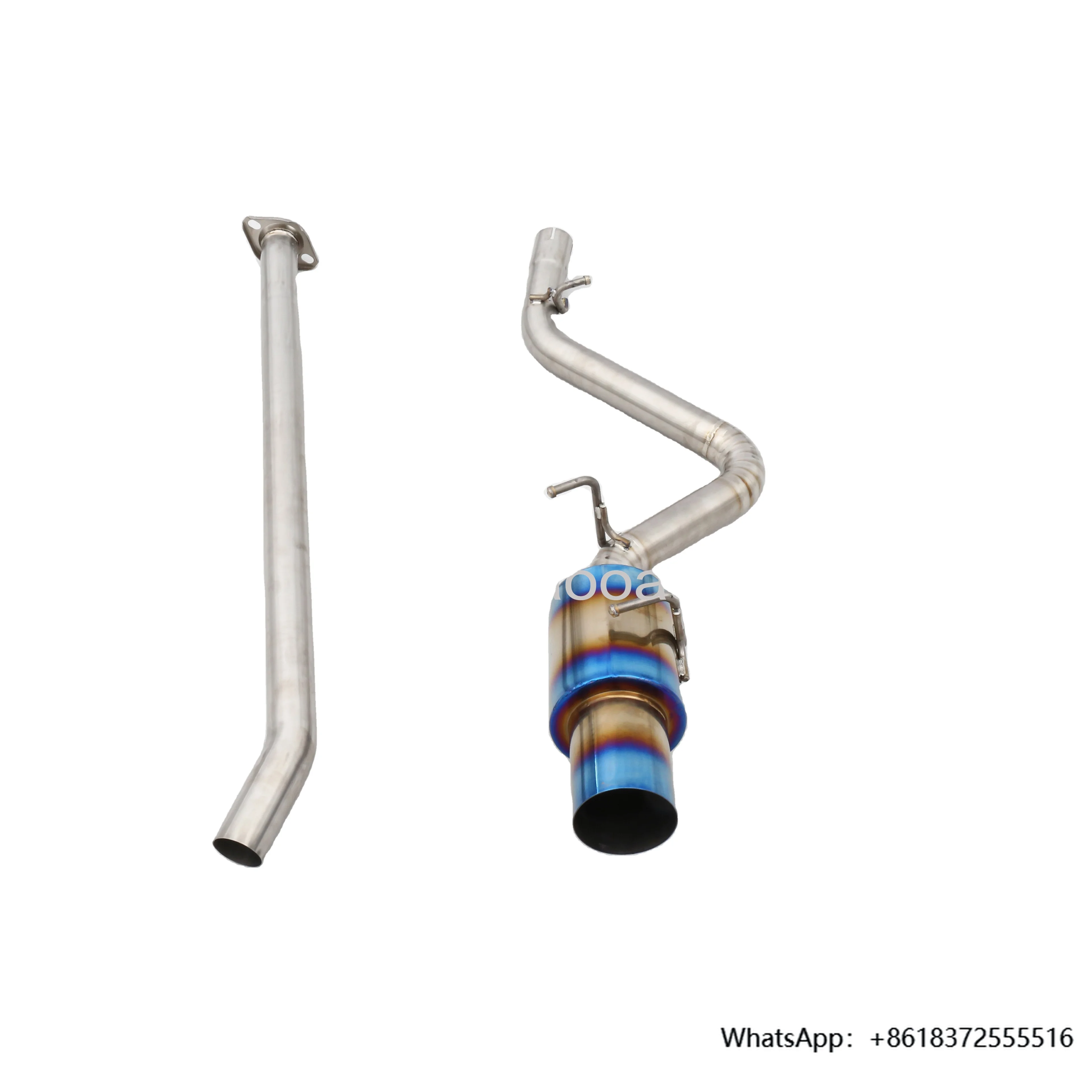 

daAutomobile Car Brz Exhaust Single Exhaust Pipe Muffler System for Subaru Brz