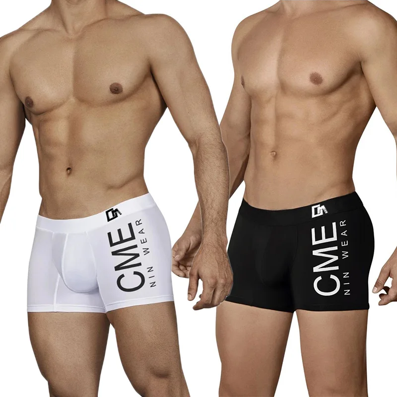 CMENIN 4Pcs Mann Unterhose Boxershorts Baumwolle Männer Boxer Männlich Atmungsaktive Unterwäsche Schlüpfer der Männer Weiche Boxer Freies