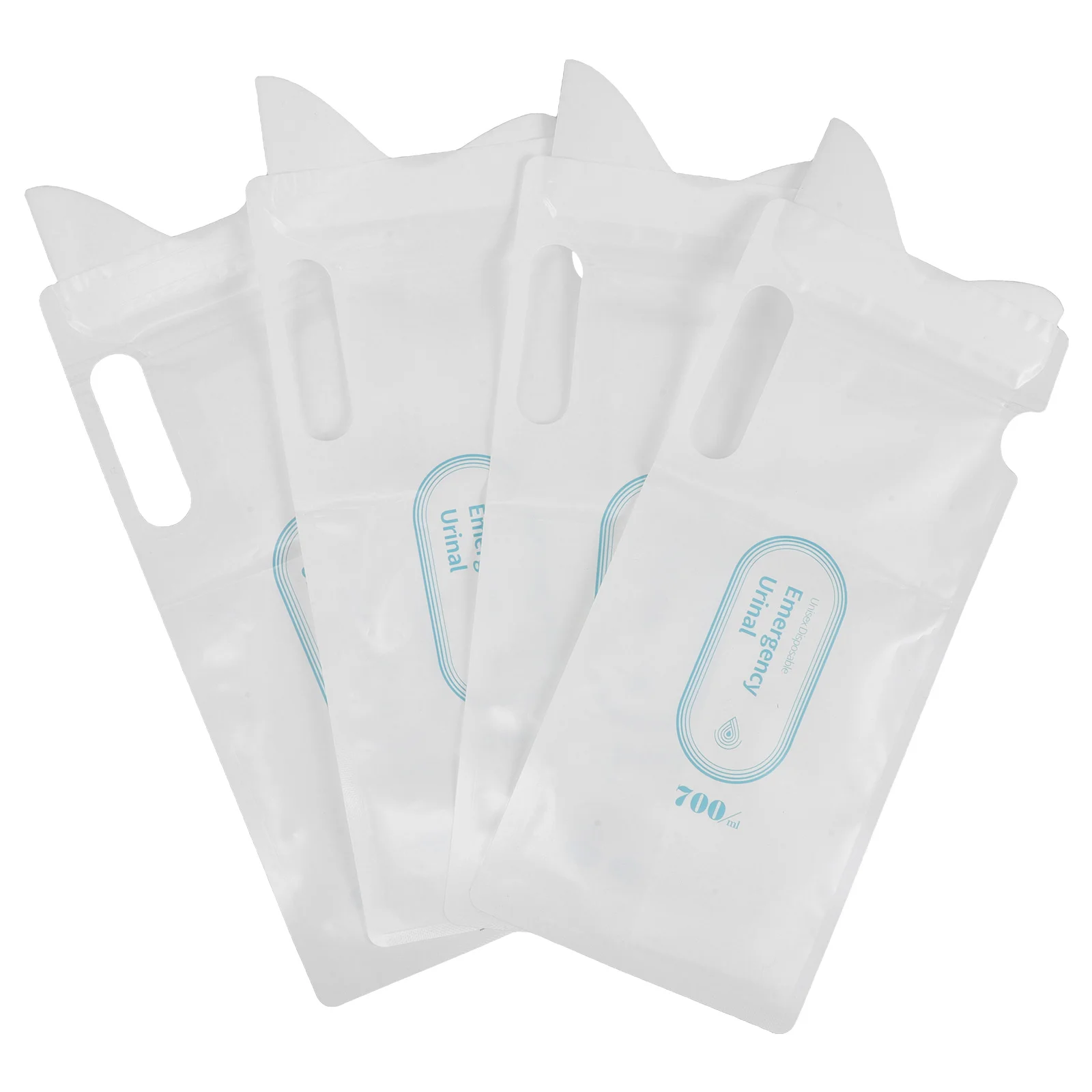

4Pcs Portable Urinal Bag 700ml for Men Women Emergency Travel Car Camping Spill Proof Urinal Bags for Men Portable Toilet