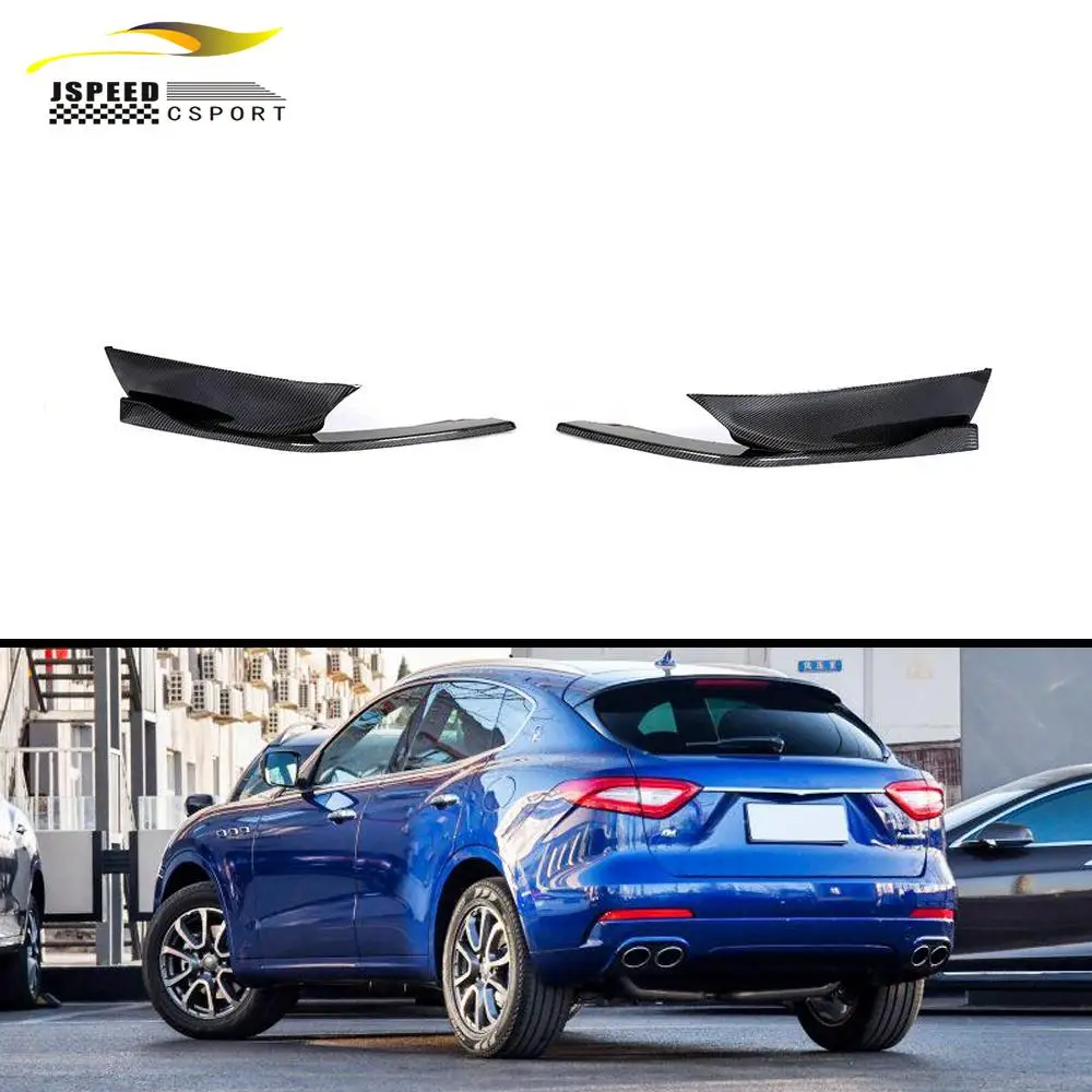 

Suitable for Maserati Levante Sport Utility vehicle carbon fiber rear bumper splitter 4-door 2016-2018