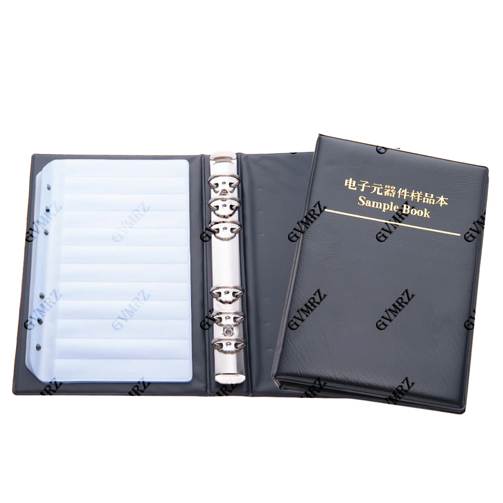 Component book Component sample blank book For SMT resistor capacitor inductor storage notebook image 6