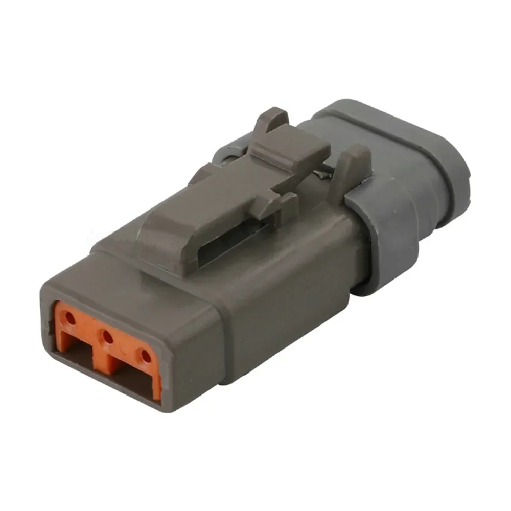 2/5/10/20/50/100sets 3pin auto wire harness housing plug waterproof electric female connector DTM06-3S-E007