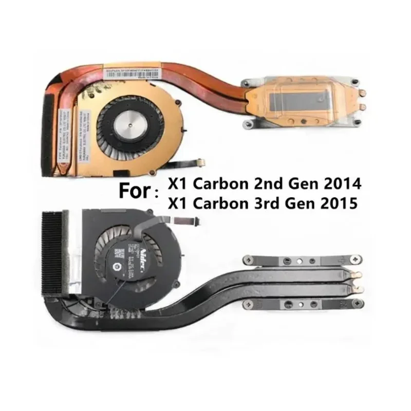    Heat Pipe Module CPU Cooling Heatsink Fan For Lenovo Thinkpad X1 Carbon Fan, X1 YOGA X1Carbon