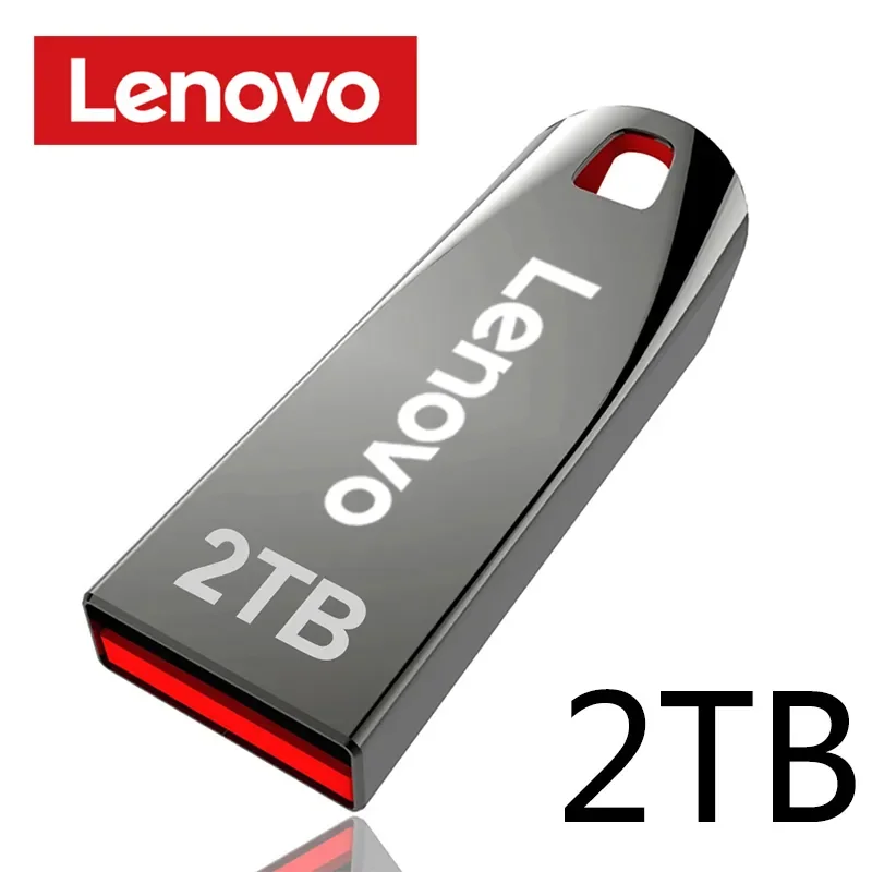 Lenovo Flash Drives 2Tb Usb 3.0 Mini Hoge Snelheid Metalen Pendrive 1Tb 128Gb Stick Draagbare Drive Waterdichte Memoria Opslag U Schijf